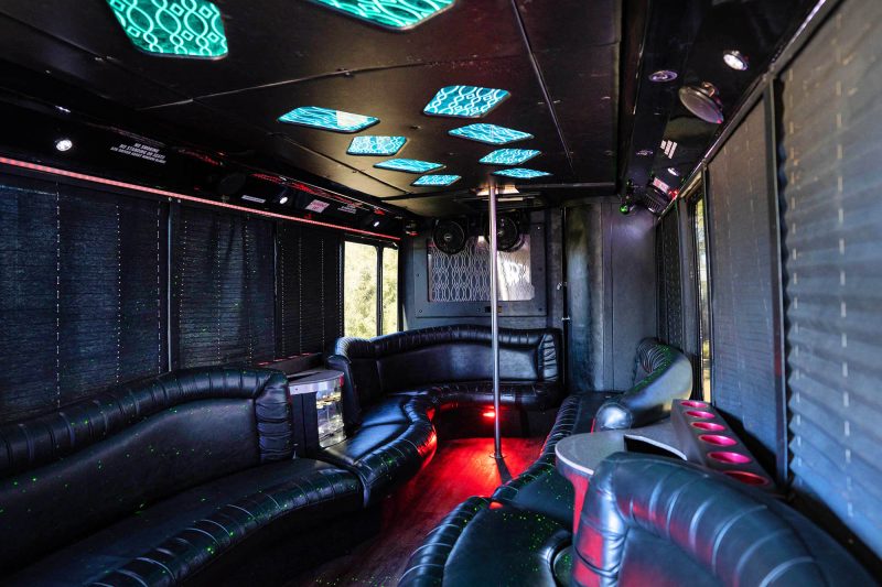 Party Bus Rental Interior 11 Party Bus Package Service