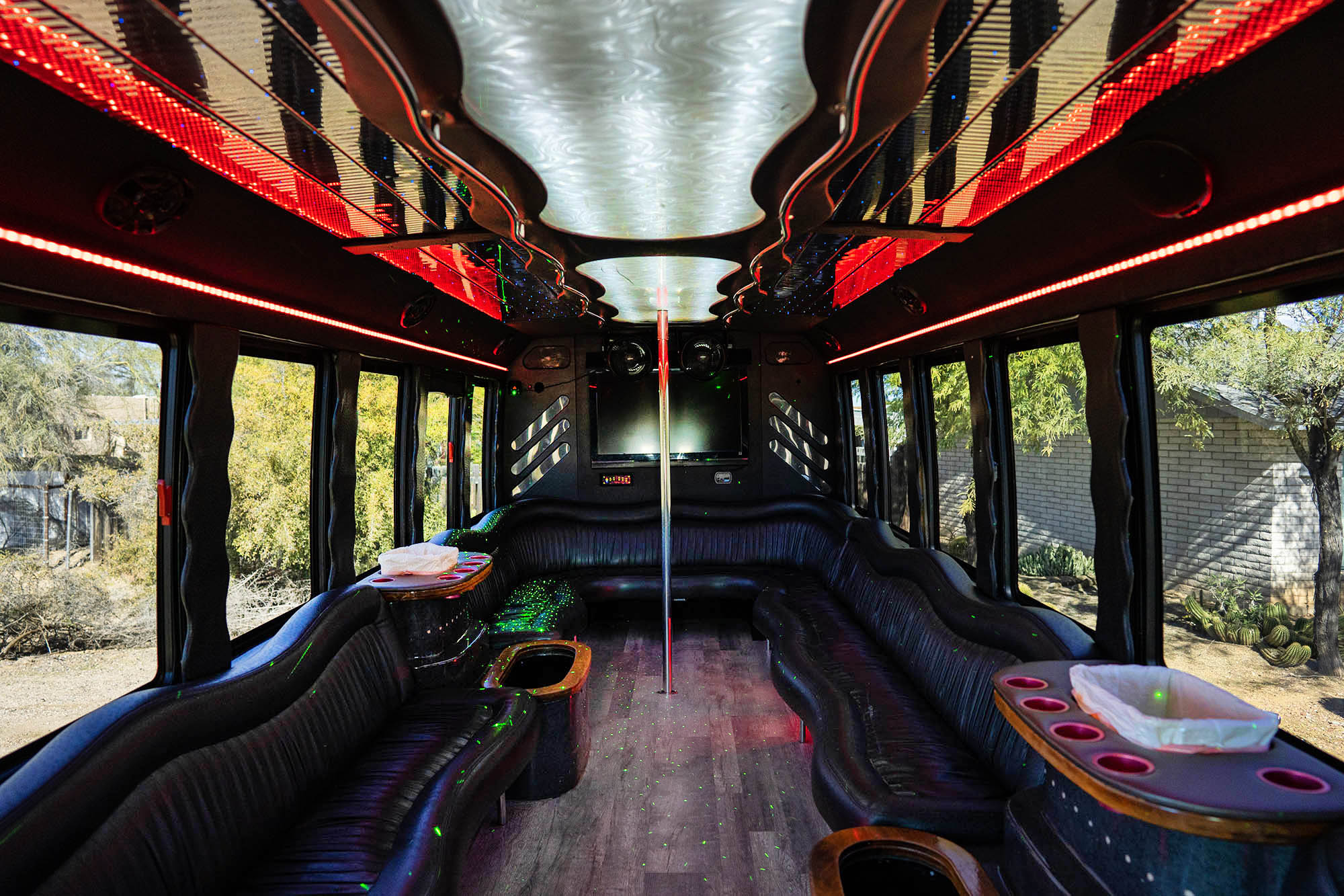 Party Bus Rental Interior 8